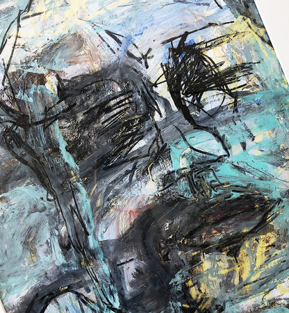Original Mixed Media Portrait