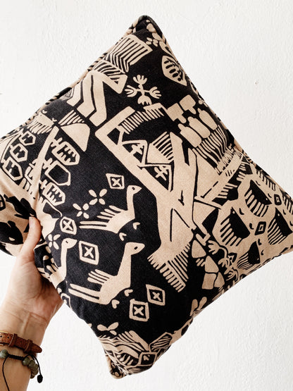 Vintage Graphic Pillow