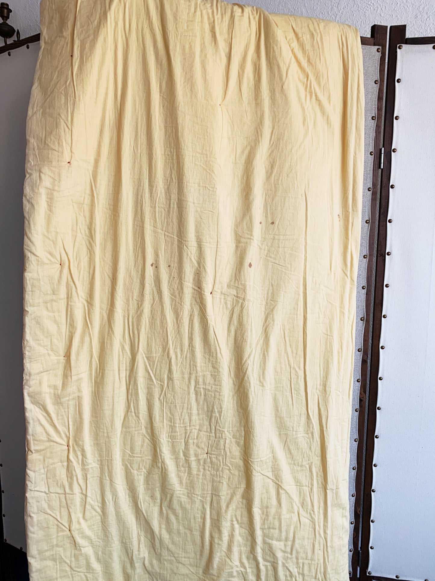 Vintage Handmade Cotton Quilt