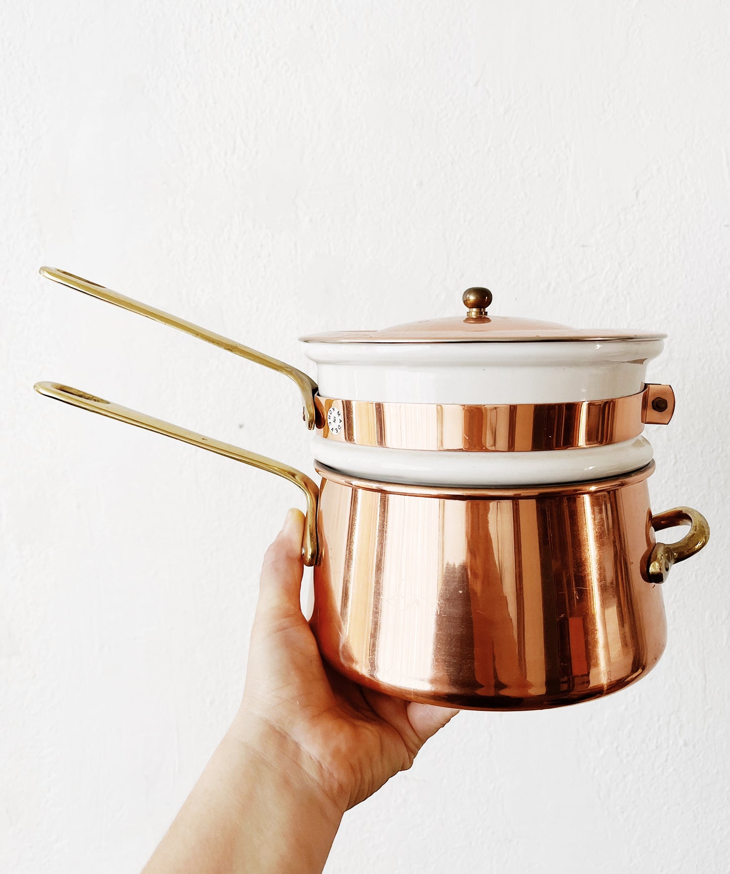 Vintage Double Boiler Pot