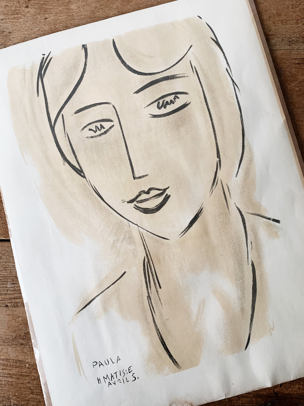 Matisse Oversized Mid Century Print