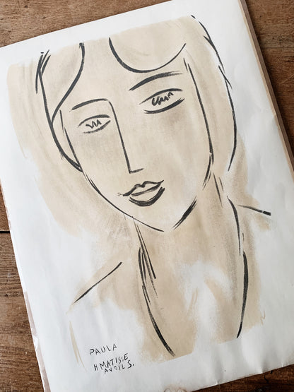 Matisse Oversized Mid Century Print