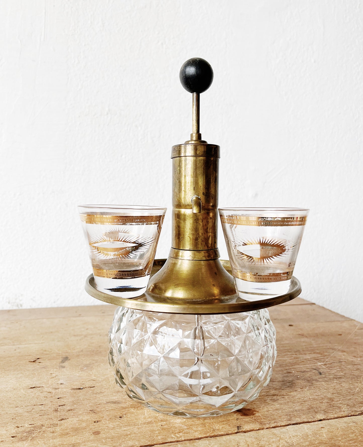 Vintage Liquor Decanter Set