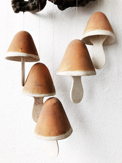 Handmade Mushroom Chimes