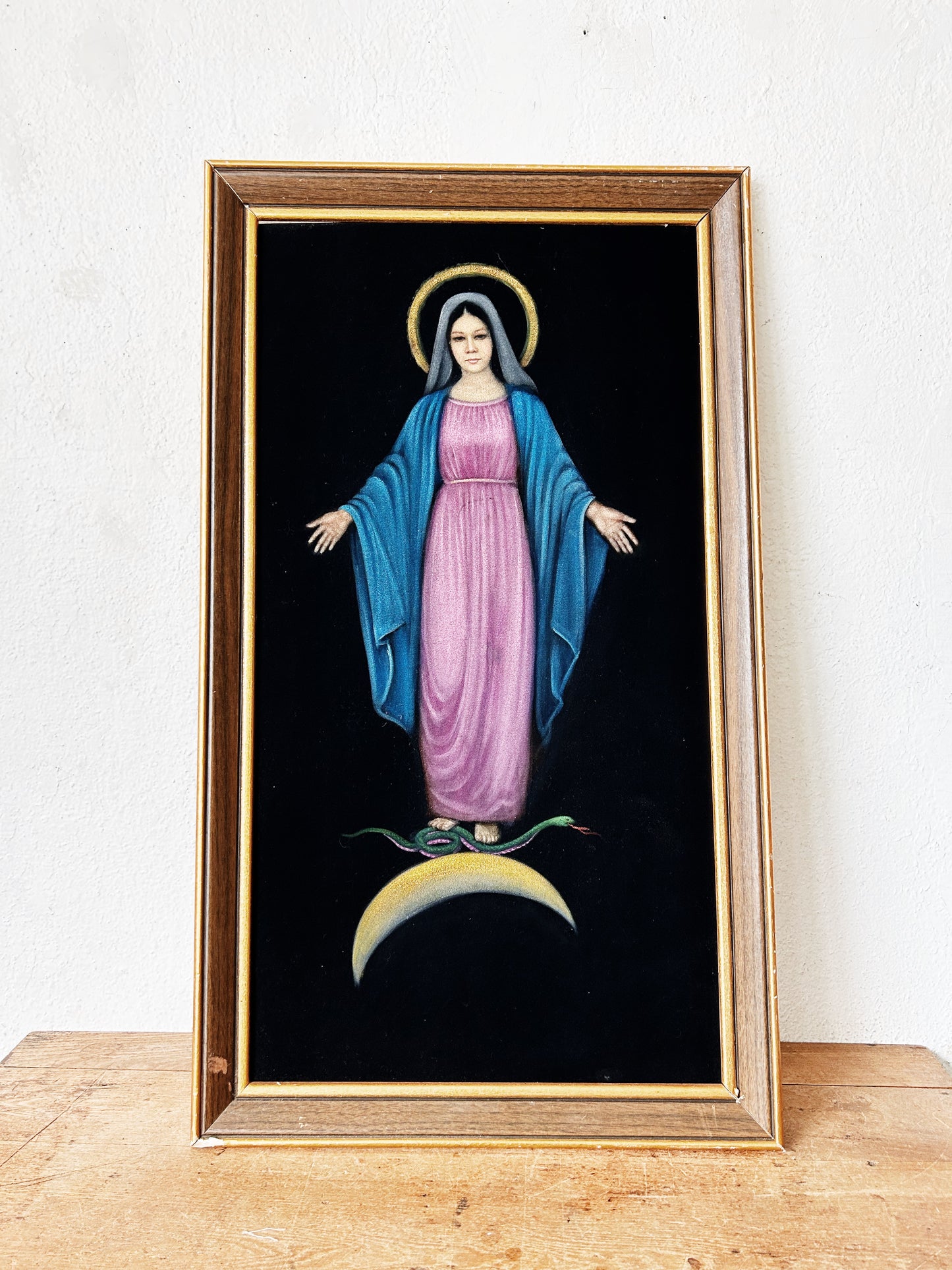 Vintage Velvet Painting