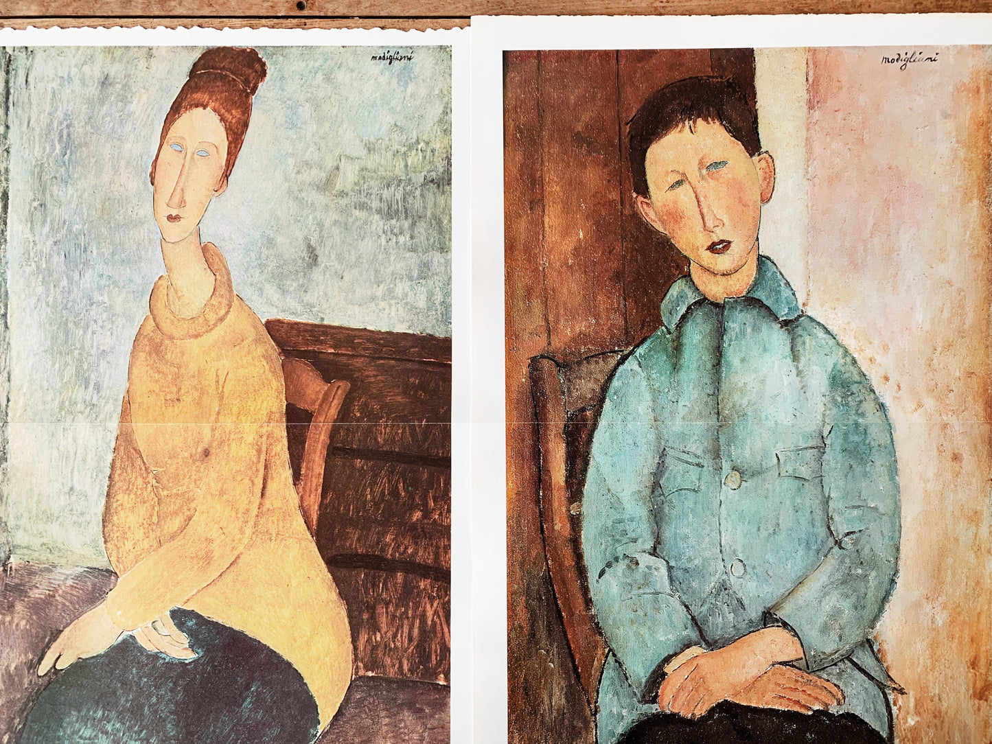 1960’s Oversized Modigliani Prints
