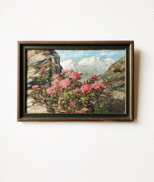 Vintage Lithograph Landscape