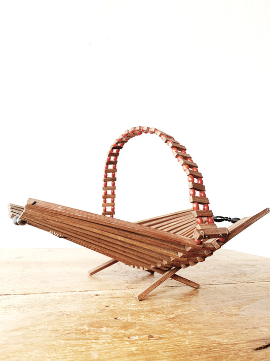 Vintage Folding Basket