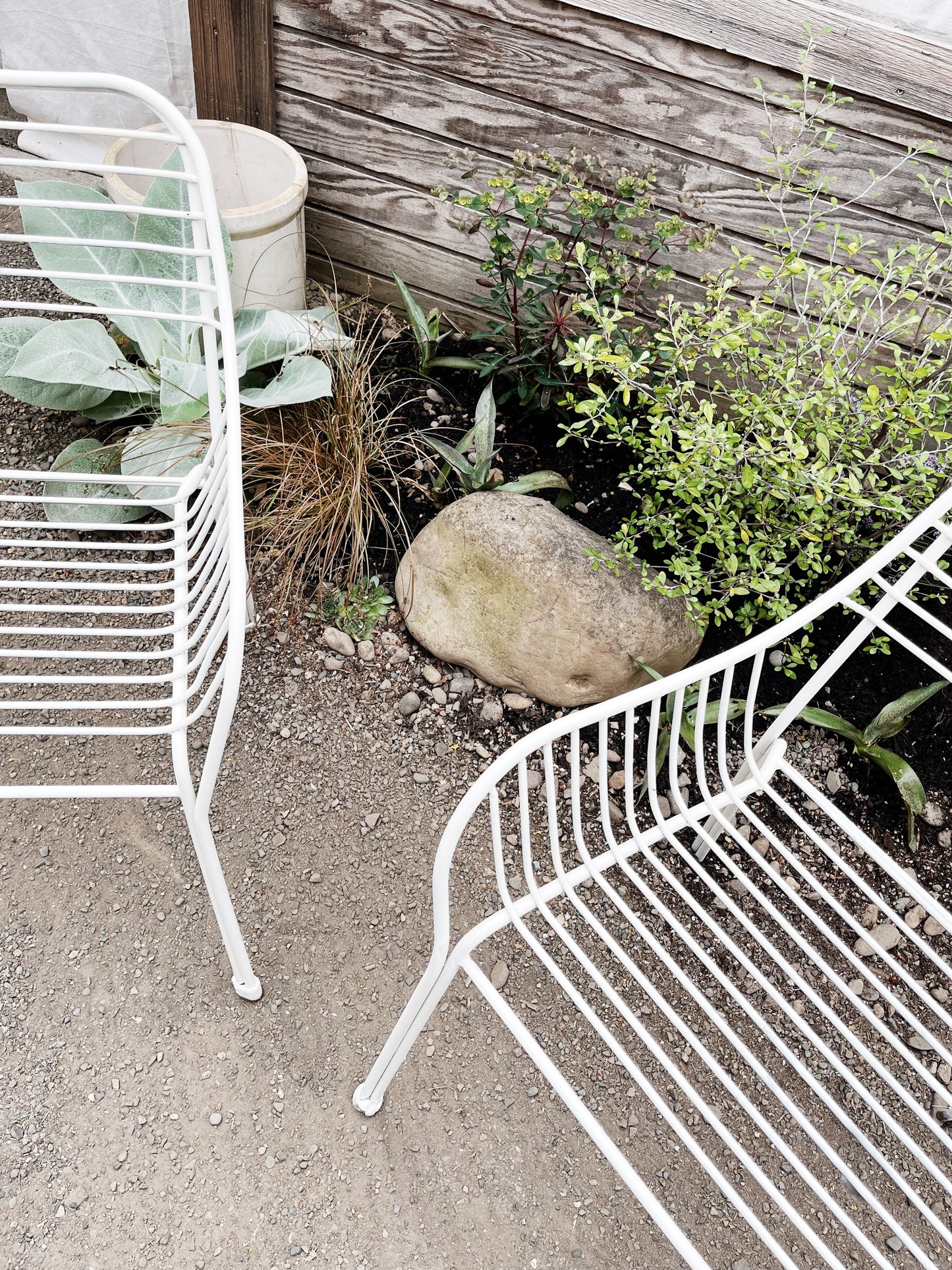 Mid Century Wrought Iron Chair