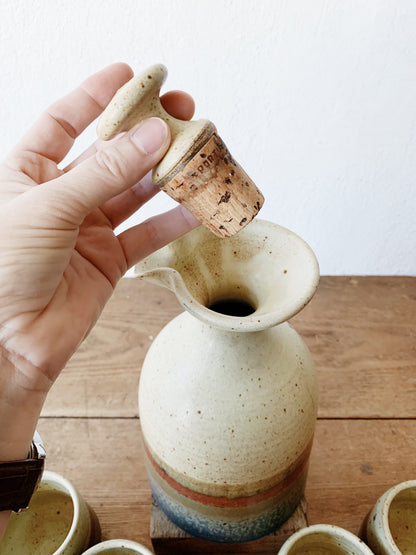Vintage Stearns Pottery Set