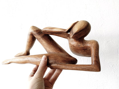 Vintage Wood Sculpture