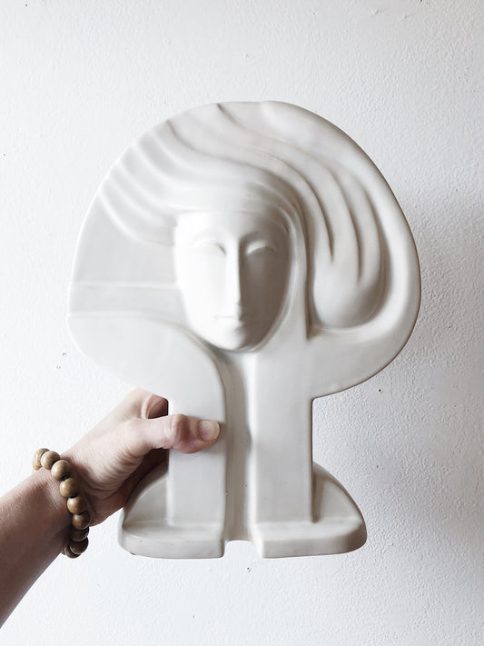 Ceramic Art Nouveau Sculpture