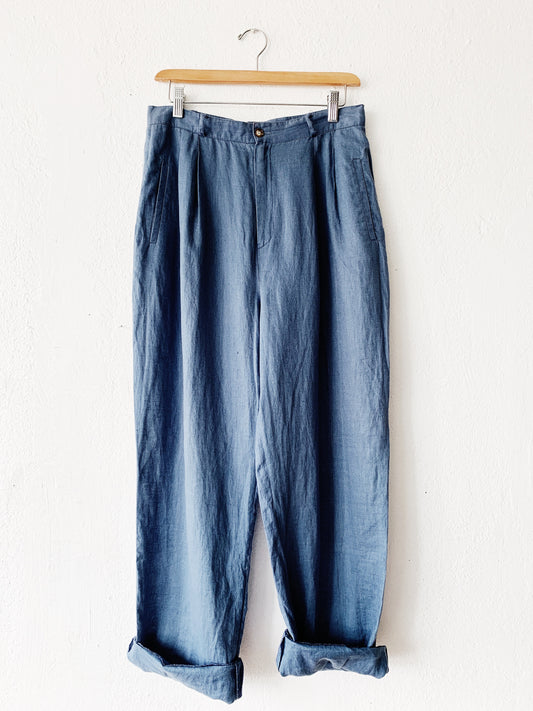 Vintage Linen Trousers