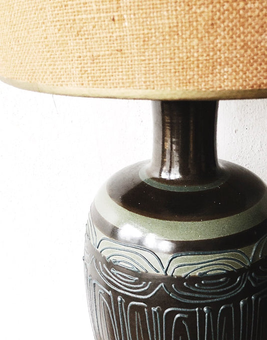 Extra Large Mid Century Ceramic Lamp