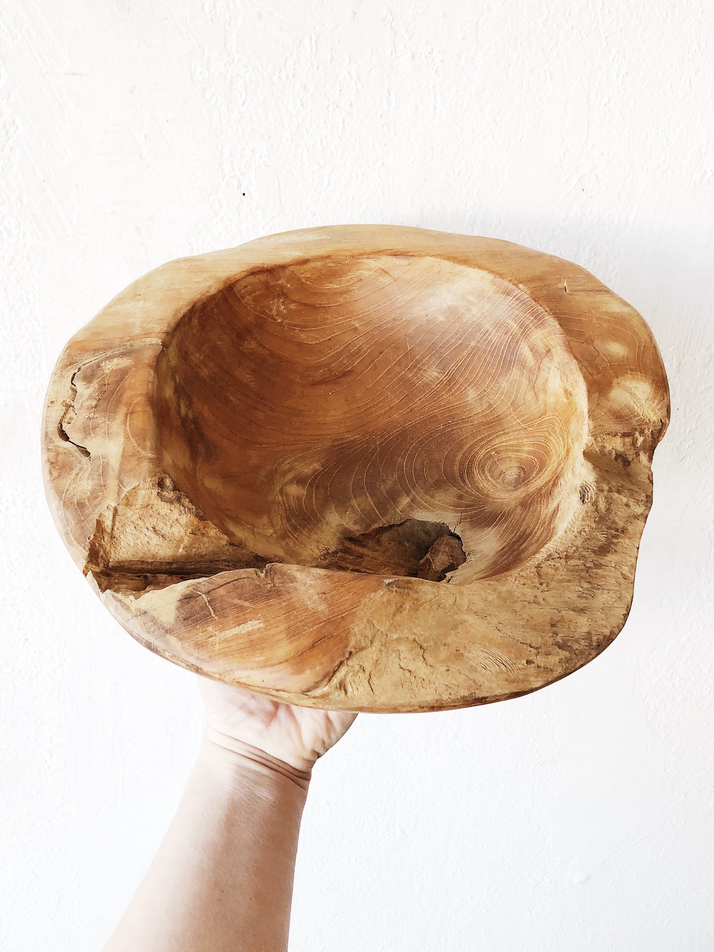 Gorgeous Sculptural Live Edge Bowl