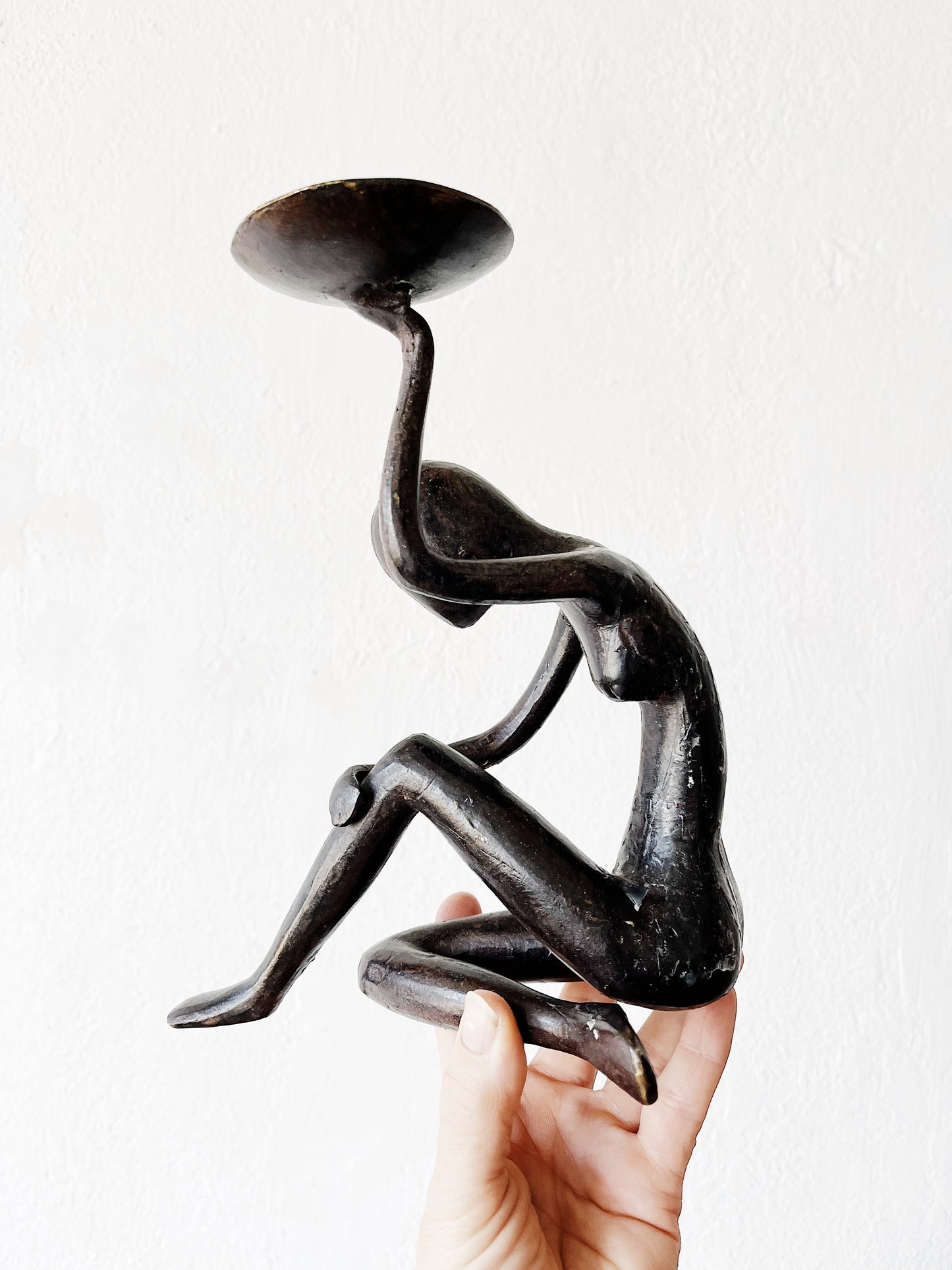 Vintage Bronze Figural Sculpture