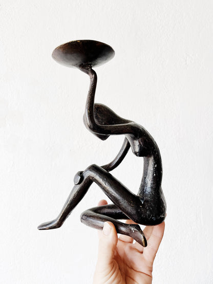 Vintage Bronze Figural Sculpture