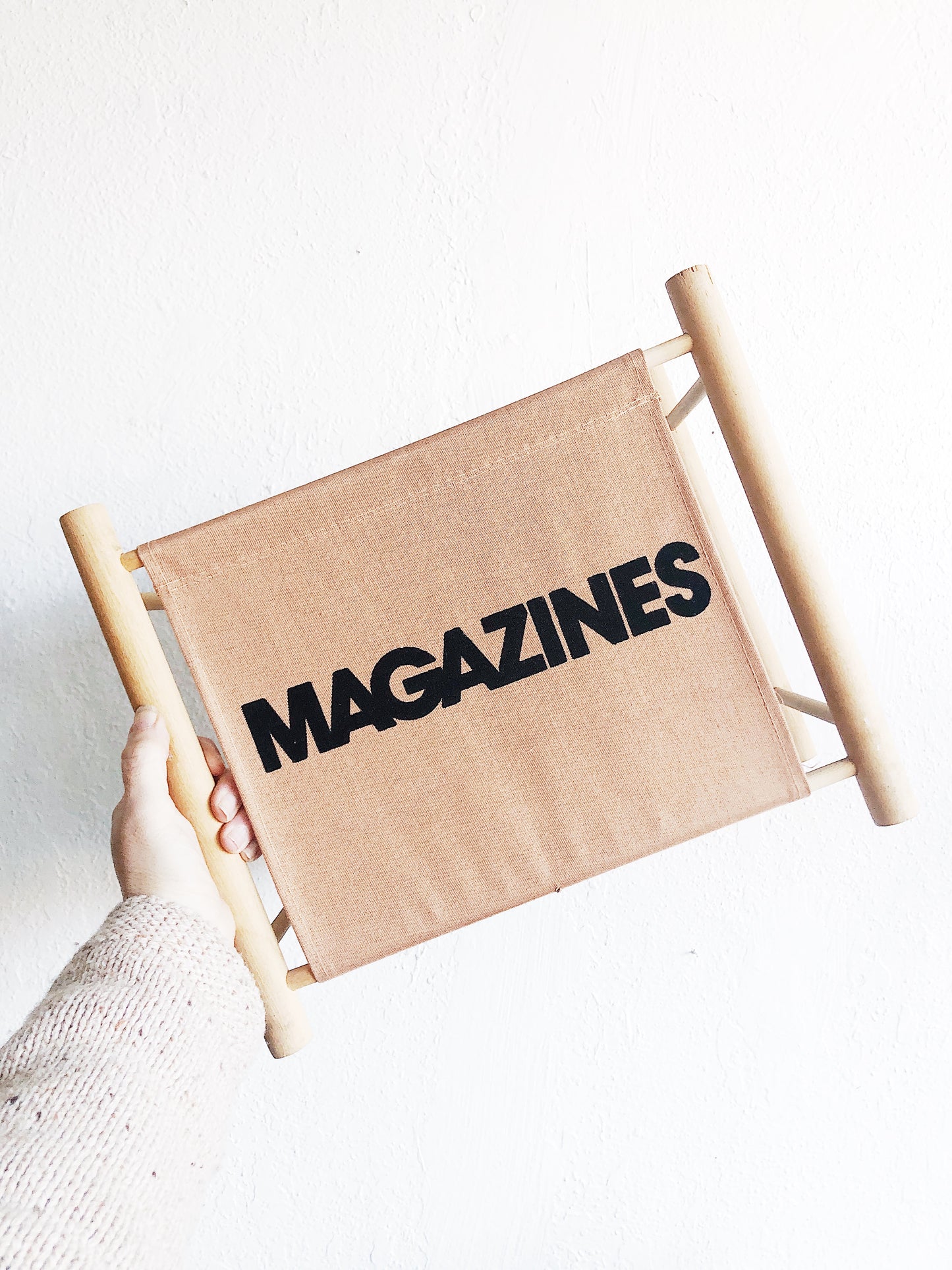 Vintage Knobler Magazine Rack