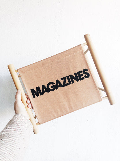 Vintage Knobler Magazine Rack