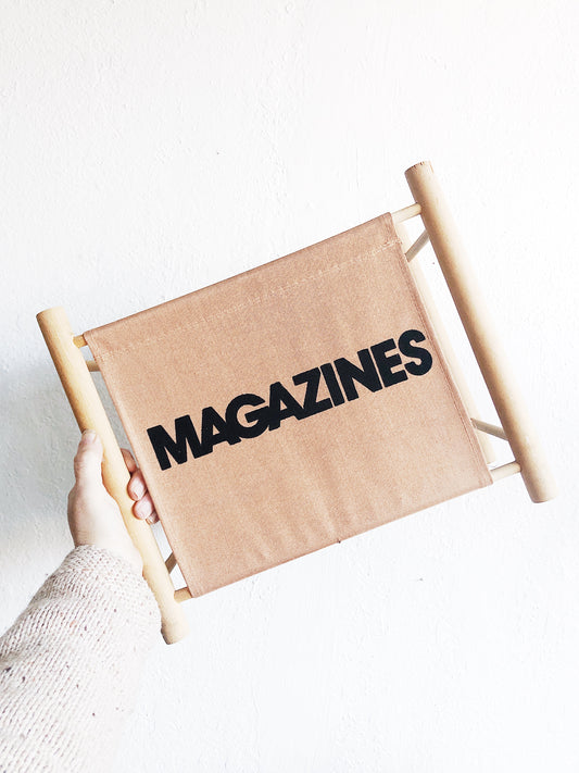 Vintage Knobler Magazine Rack