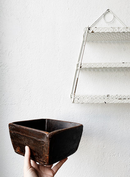 Mid Century Metal Shelf