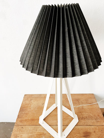 Tall Vintage Geometric Lamp