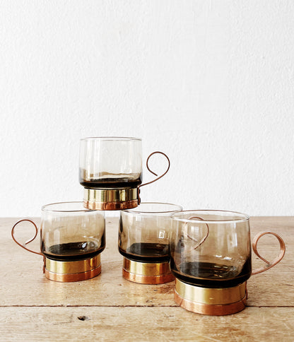 Vintage Turkish Cups and Holders