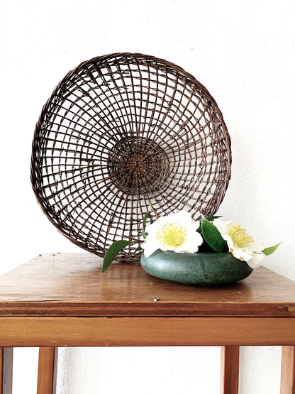 Handmade Sculptural Twig Basket