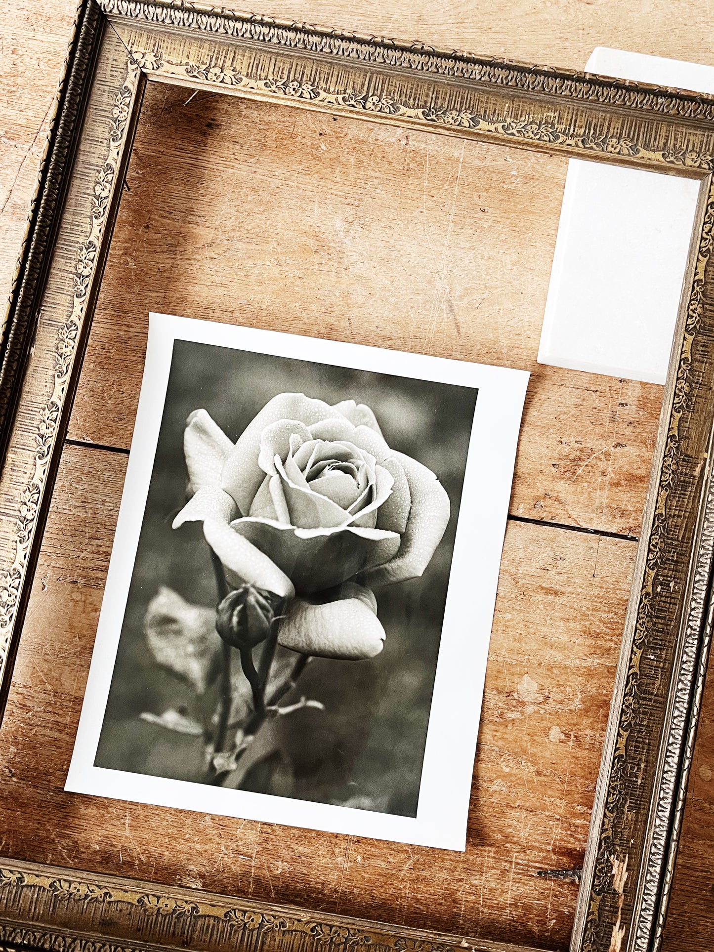 Antique Carved Wood Frame