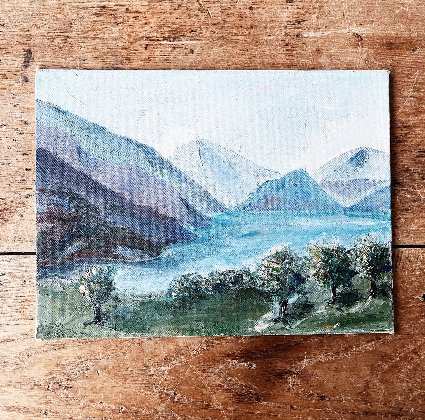 Vintage Landscape Painting