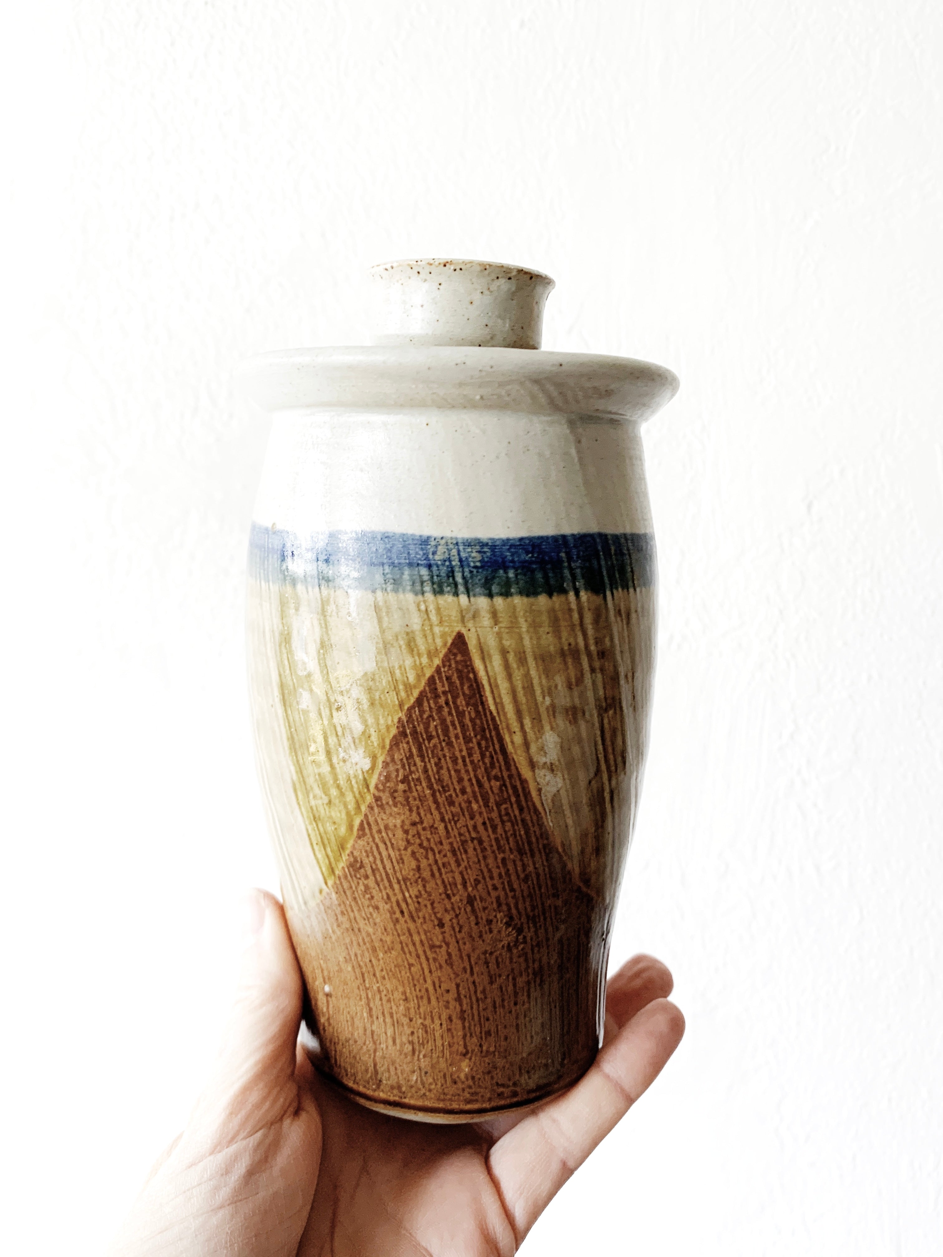 Handmade Lidded Pottery