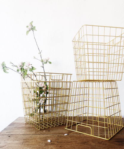 Vintage Locker Basket