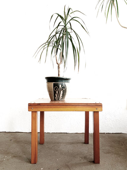 Vintage Handmade Side Table