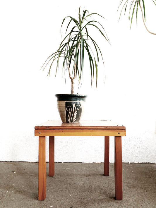 Vintage Handmade Side Table