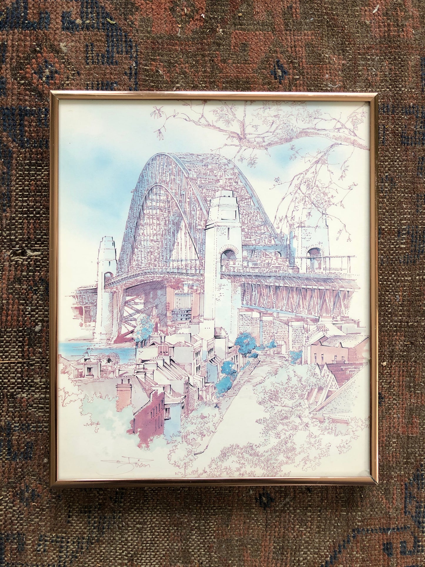 Original Sydney Harbour Bridge Artwork