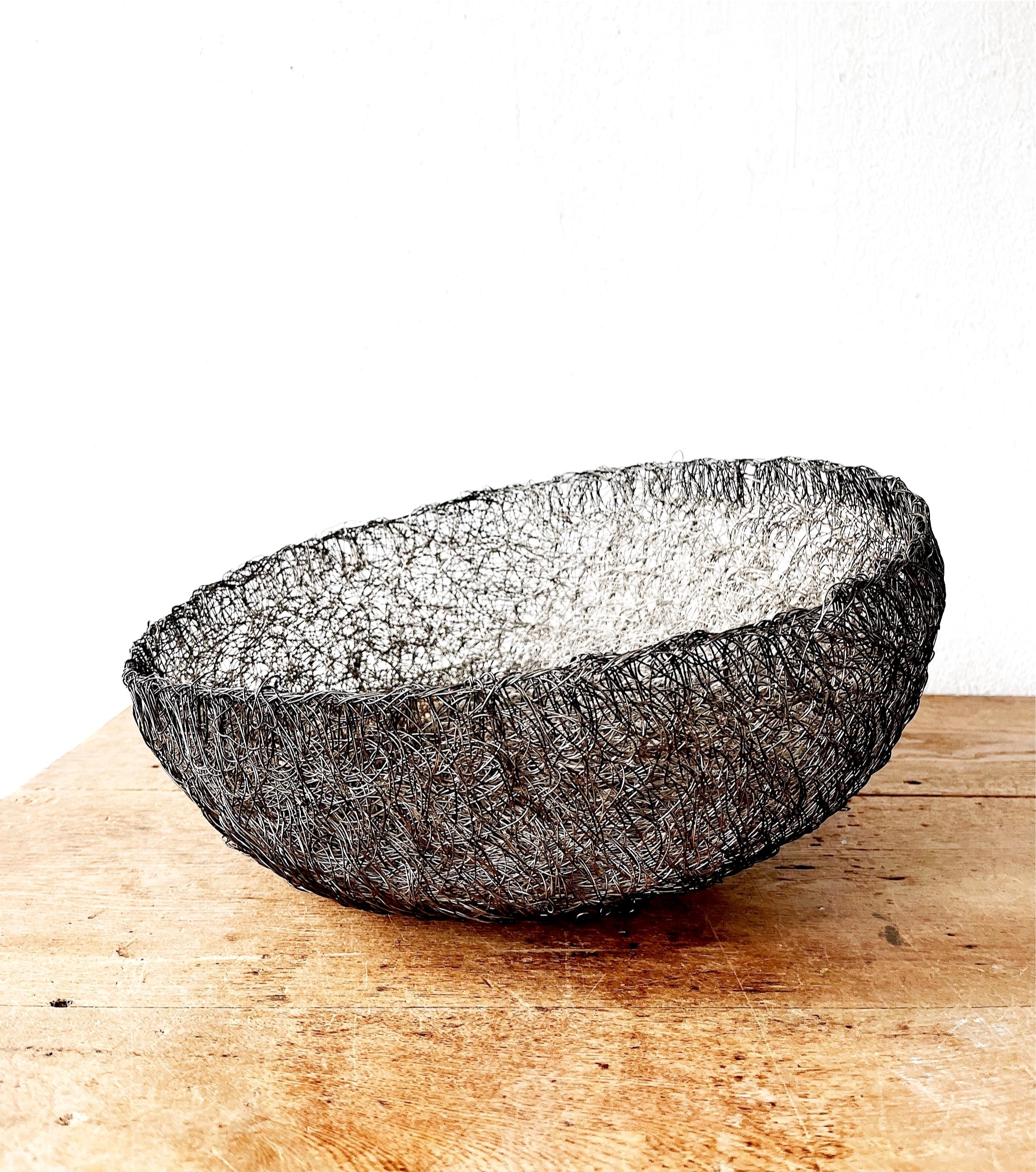 Woven Metal Bowl