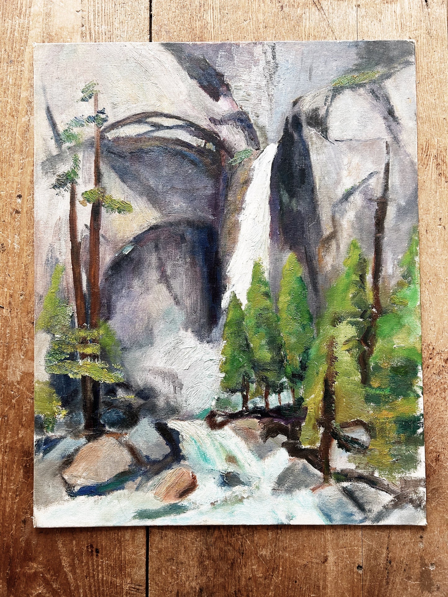 Vintage Landscape Painting