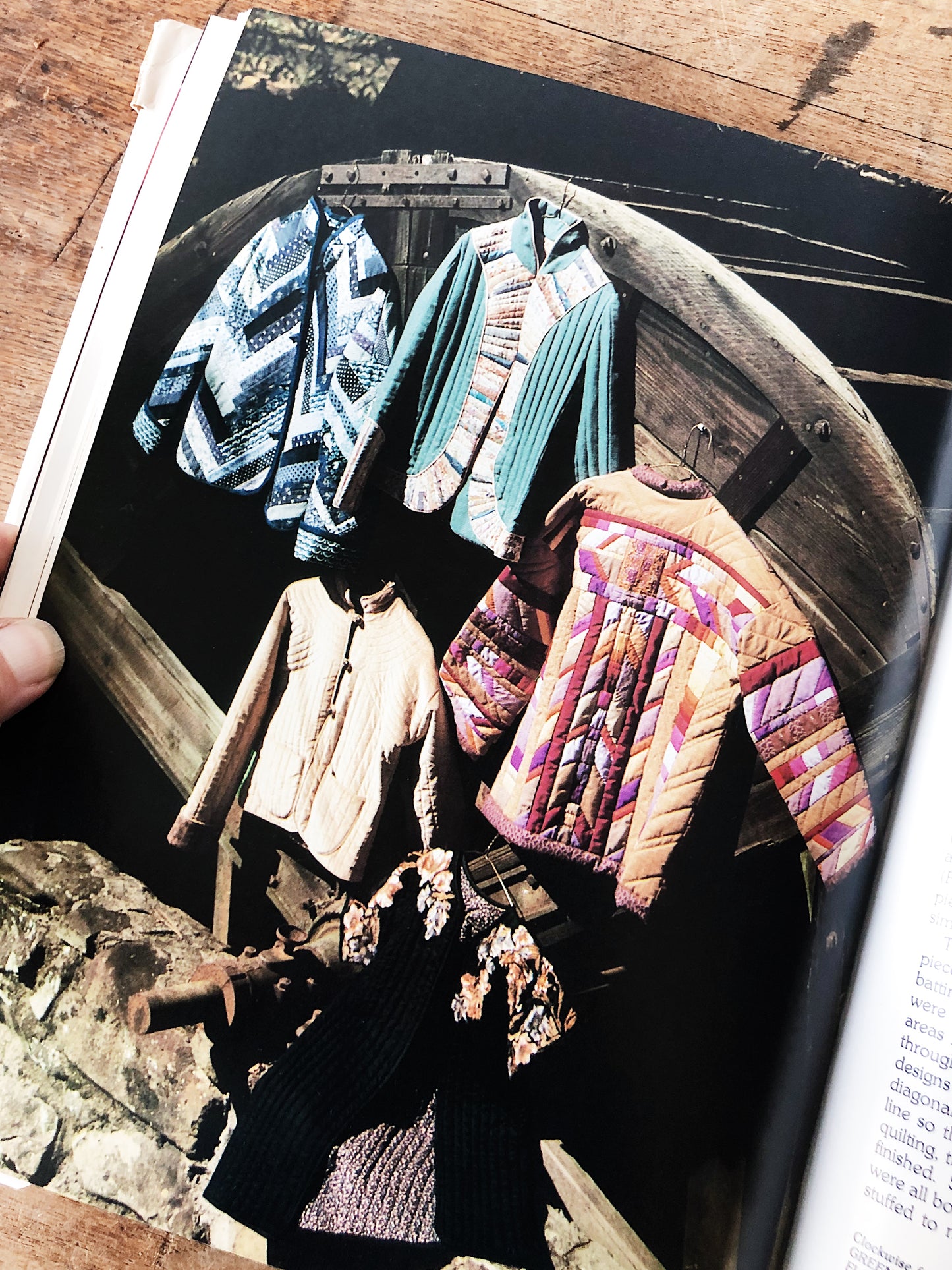 Vintage Quilted Clothing Book
