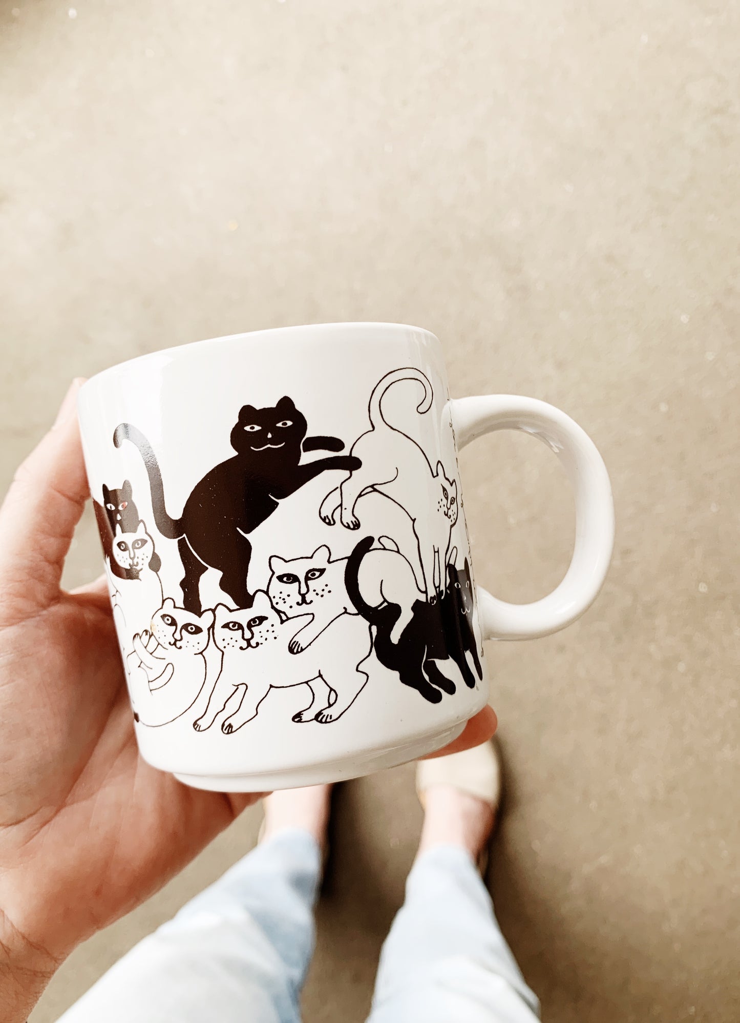 Taylor & Ng Cat Mug