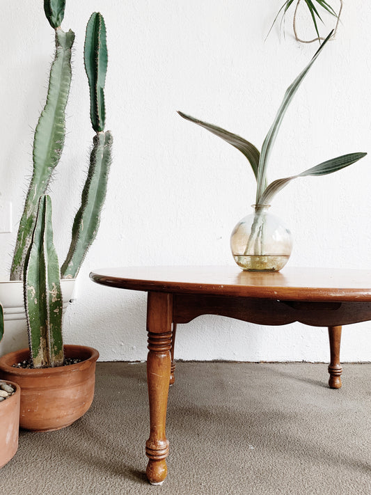 Vintage Wood Coffee Table
