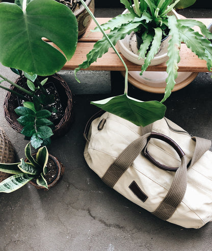 Vintage Eddie Bauer Canvas Duffle