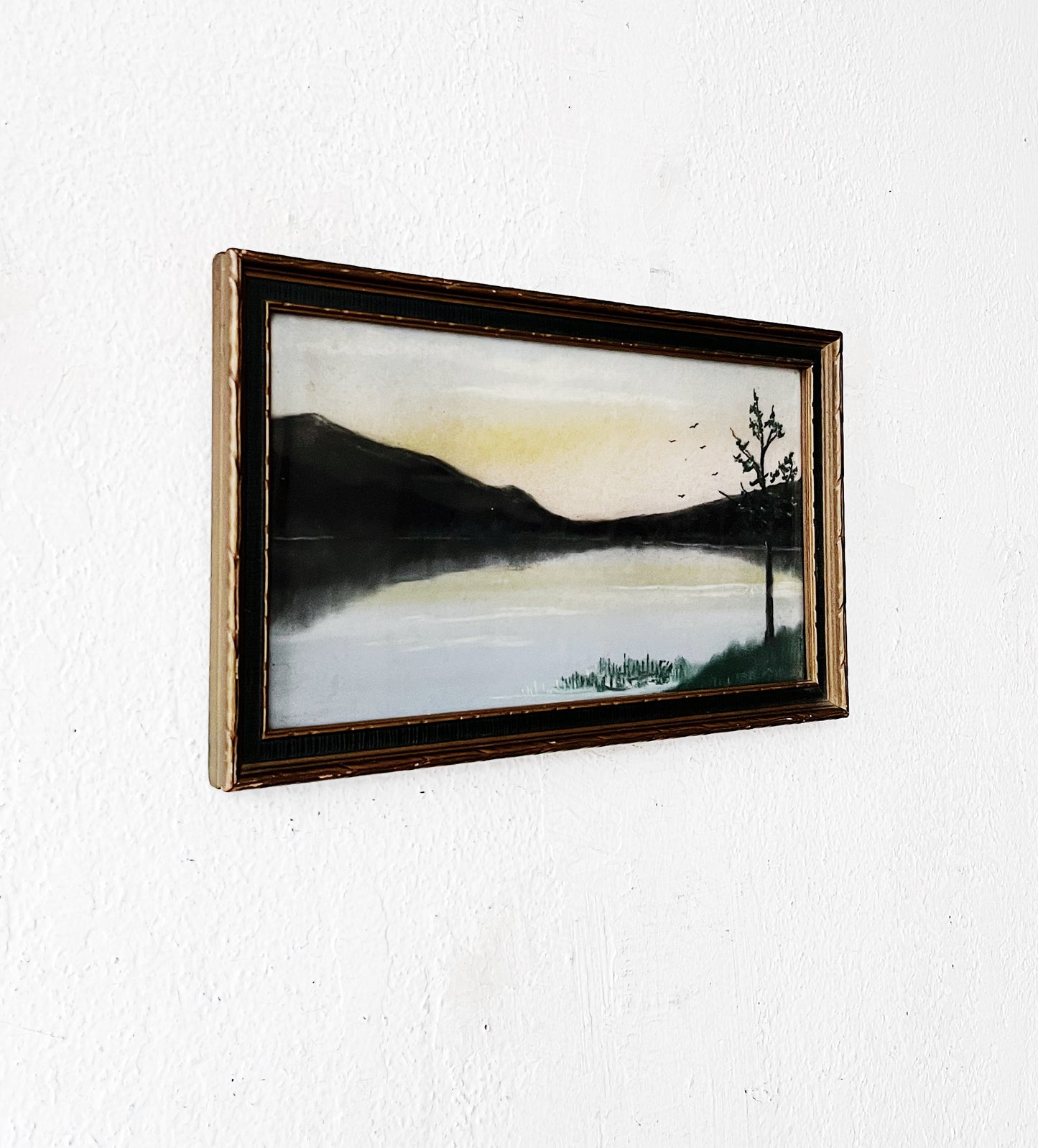 Antique Pastel Painting