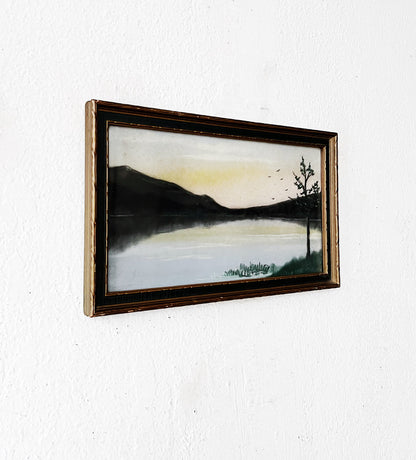 Antique Pastel Painting