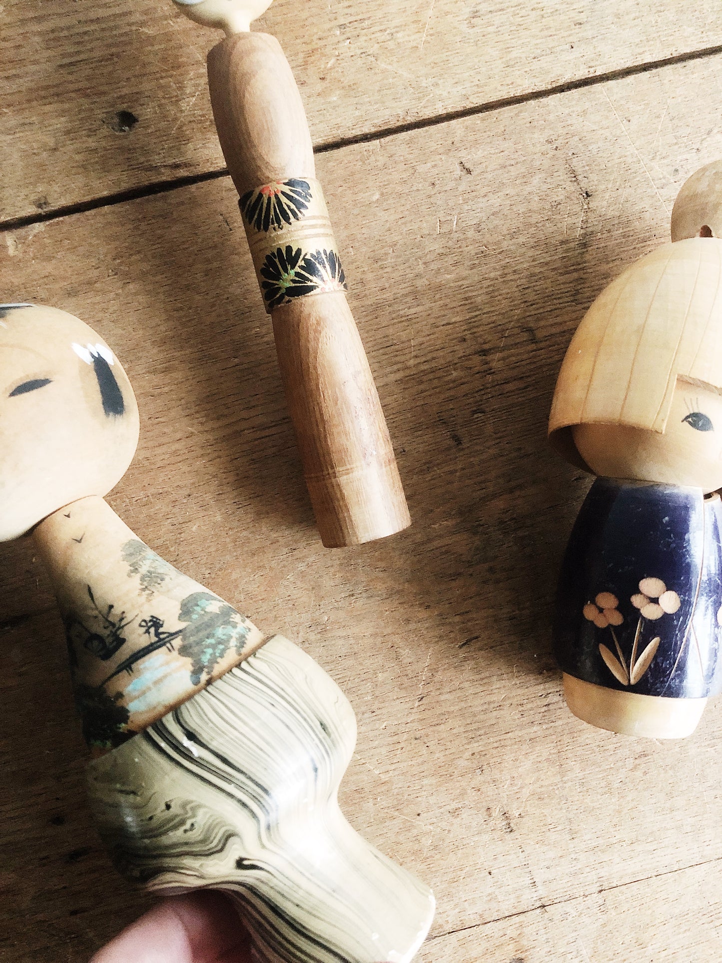 Vintage Kokeshi Doll