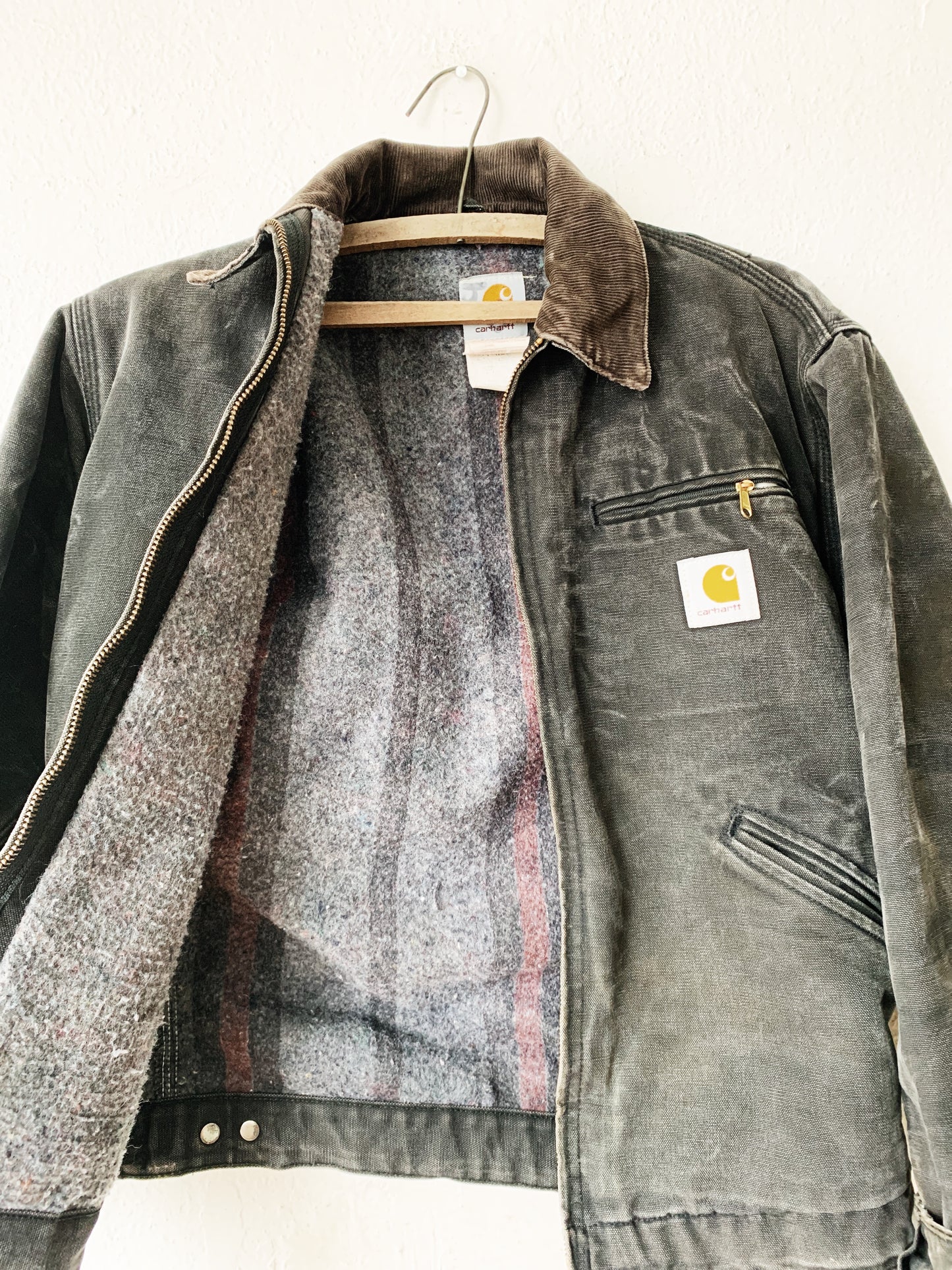 Vintage Carhartt Detroit Jacket Blanket Lined