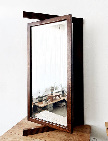 Antique Beveled Dresser Mirror