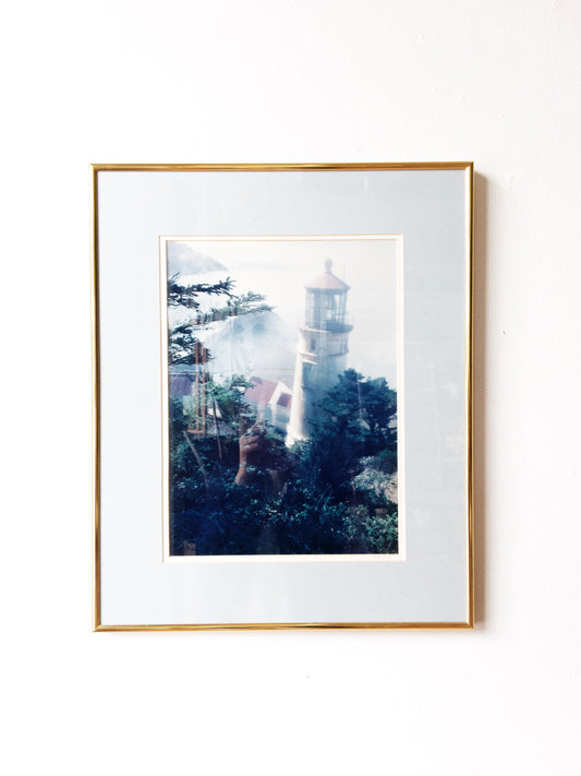 Framed Film Photo of Heceta Head Lighthouse