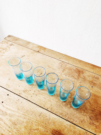 Set Mid Century Cocktail Glasses