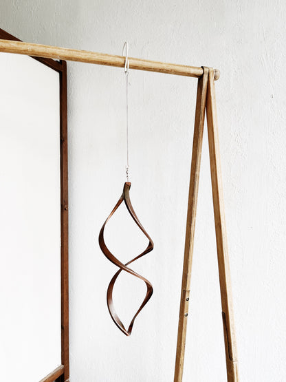 Vintage Copper Infinity Sculpture