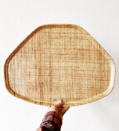 Large Vintage Melamine Tray